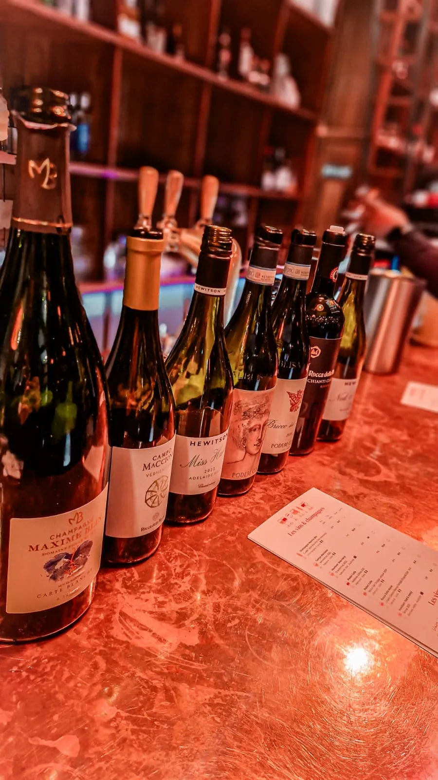 Sélection Vins - Dégustation au Shack