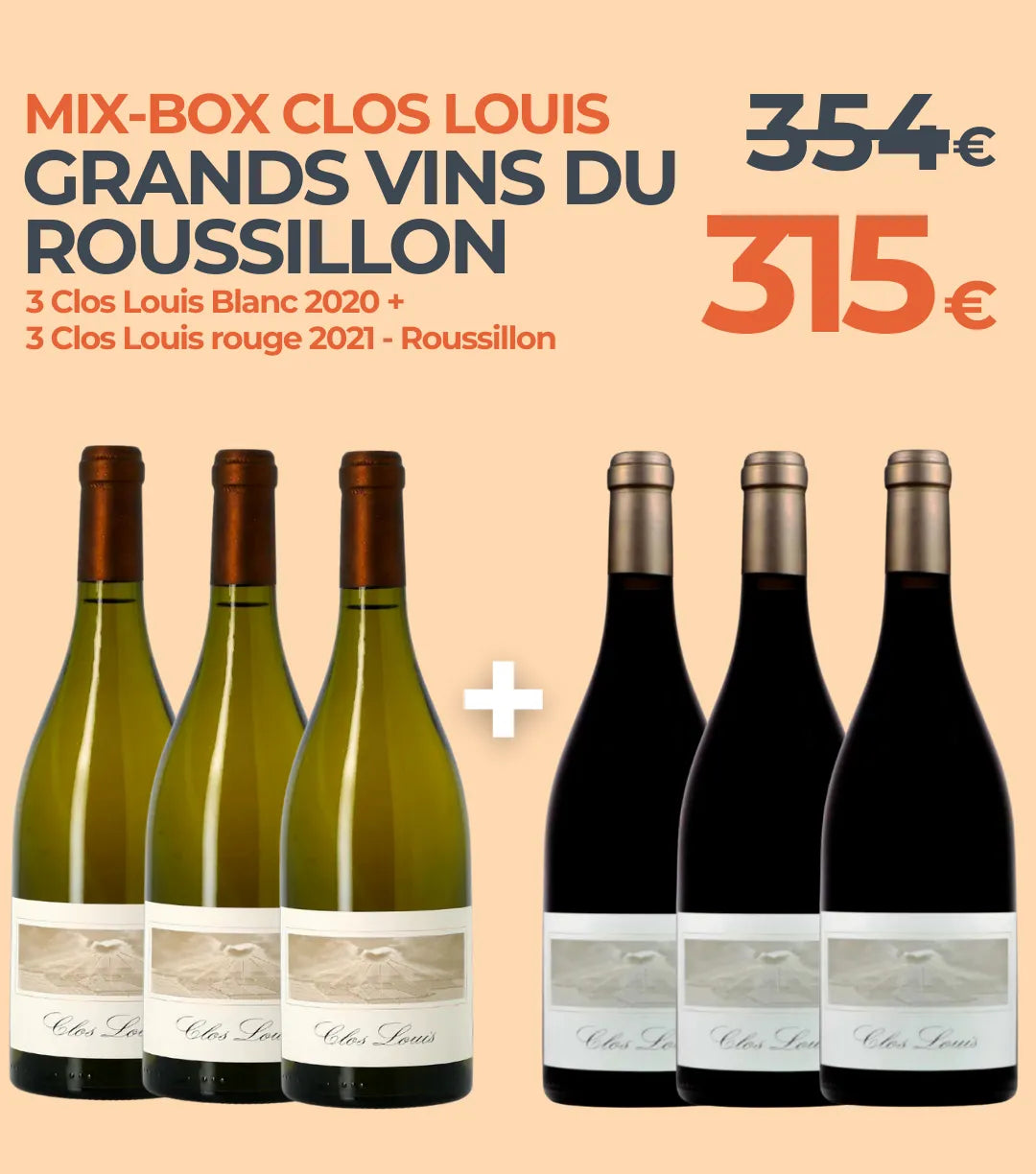 Mix-box Clos Louis Grands Vins du Roussillon