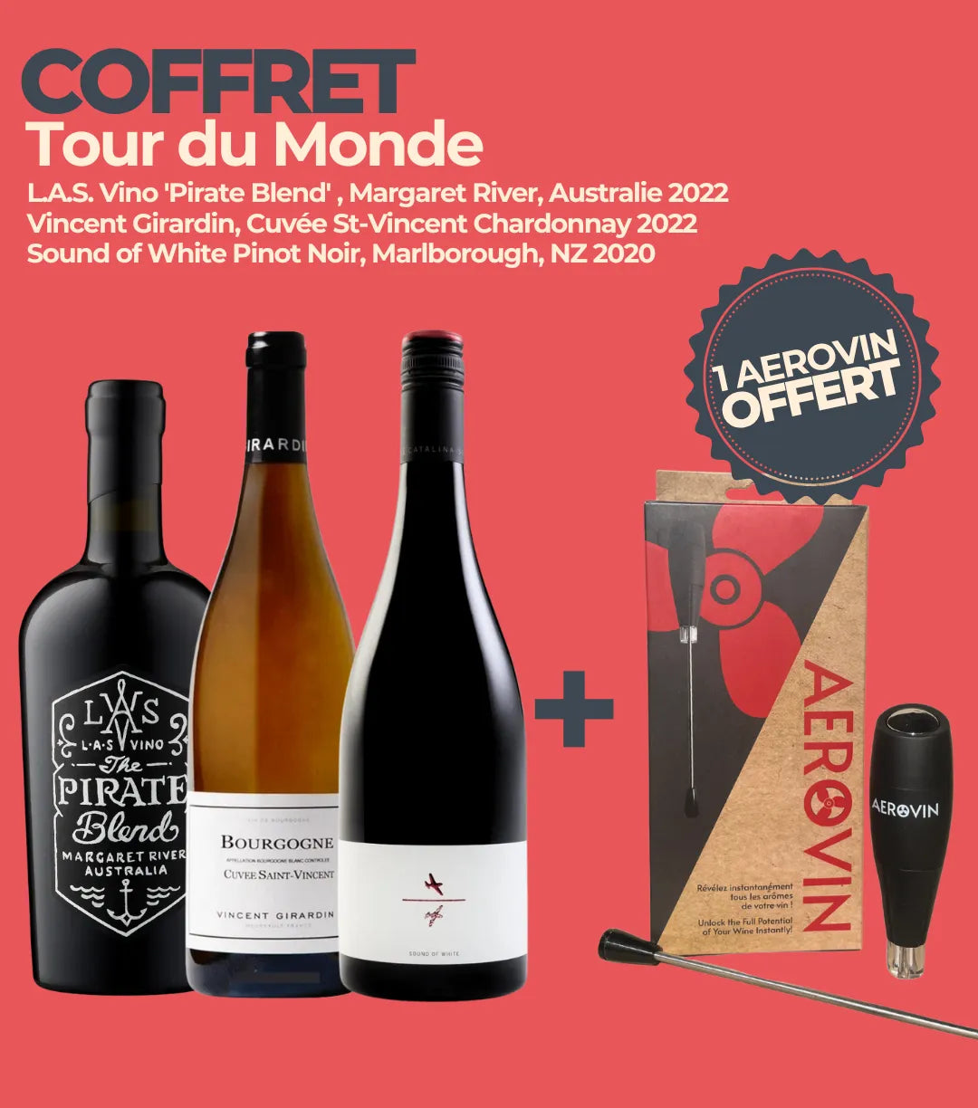 COFFRET "TOUR DU MONDE"