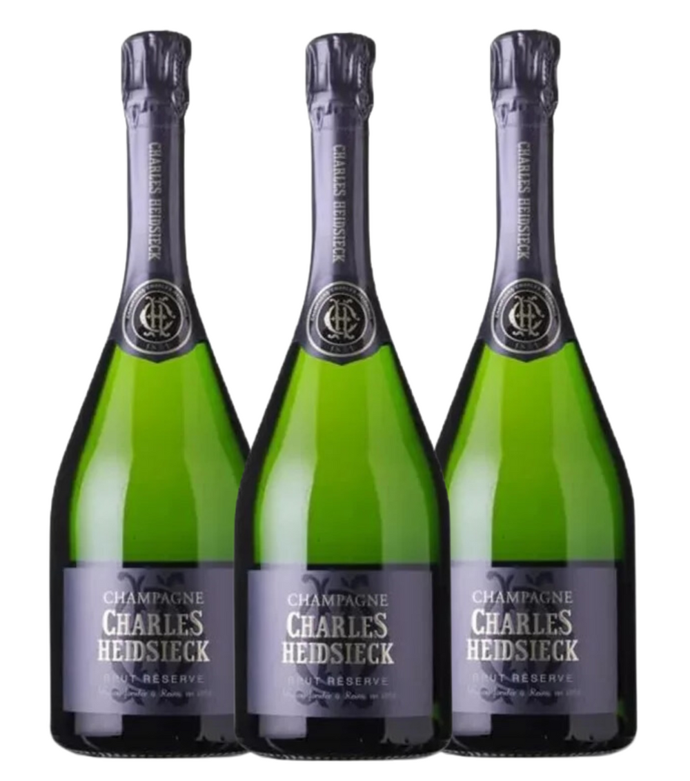 Coffret Champagne Charles Heidsieck (3x75cl)