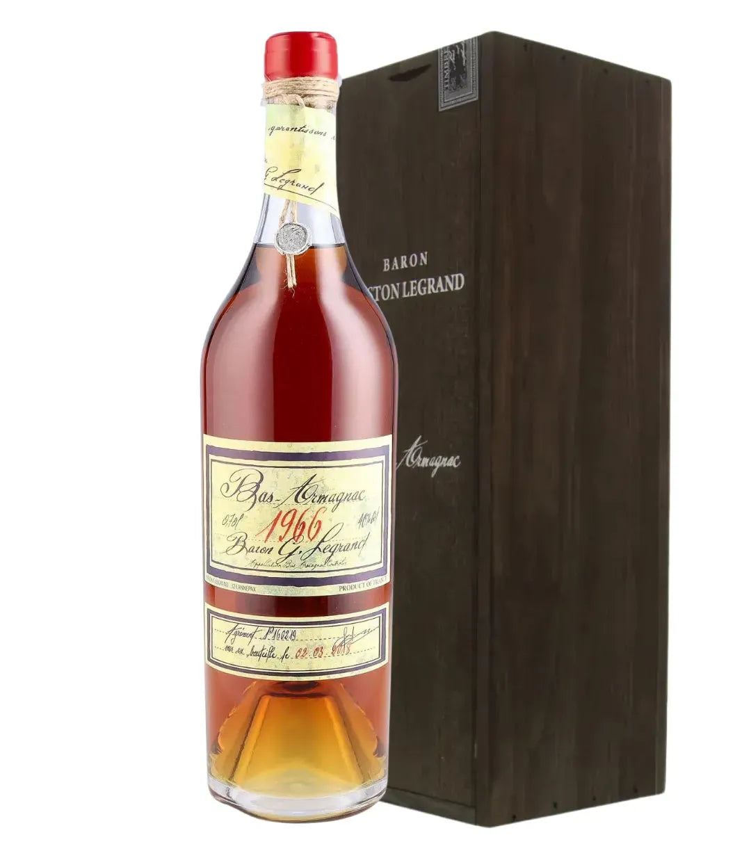 Bas Armagnac 1966 Baron Gaston Legrand - Vinodelice Bas Armagnac 1966 Baron Gaston Legrand - Vinodelice