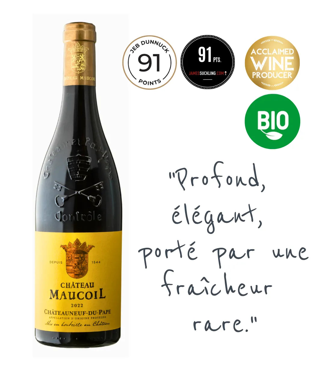 Château Maucoil, Châteauneuf-du-Pape 'Tradition', Rouge 2022