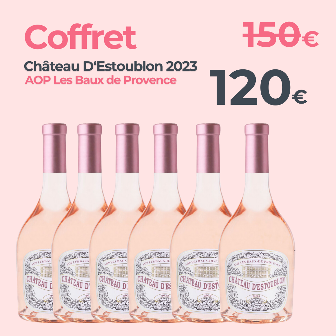 Coffret Château d'Estoublon Rosé 2023