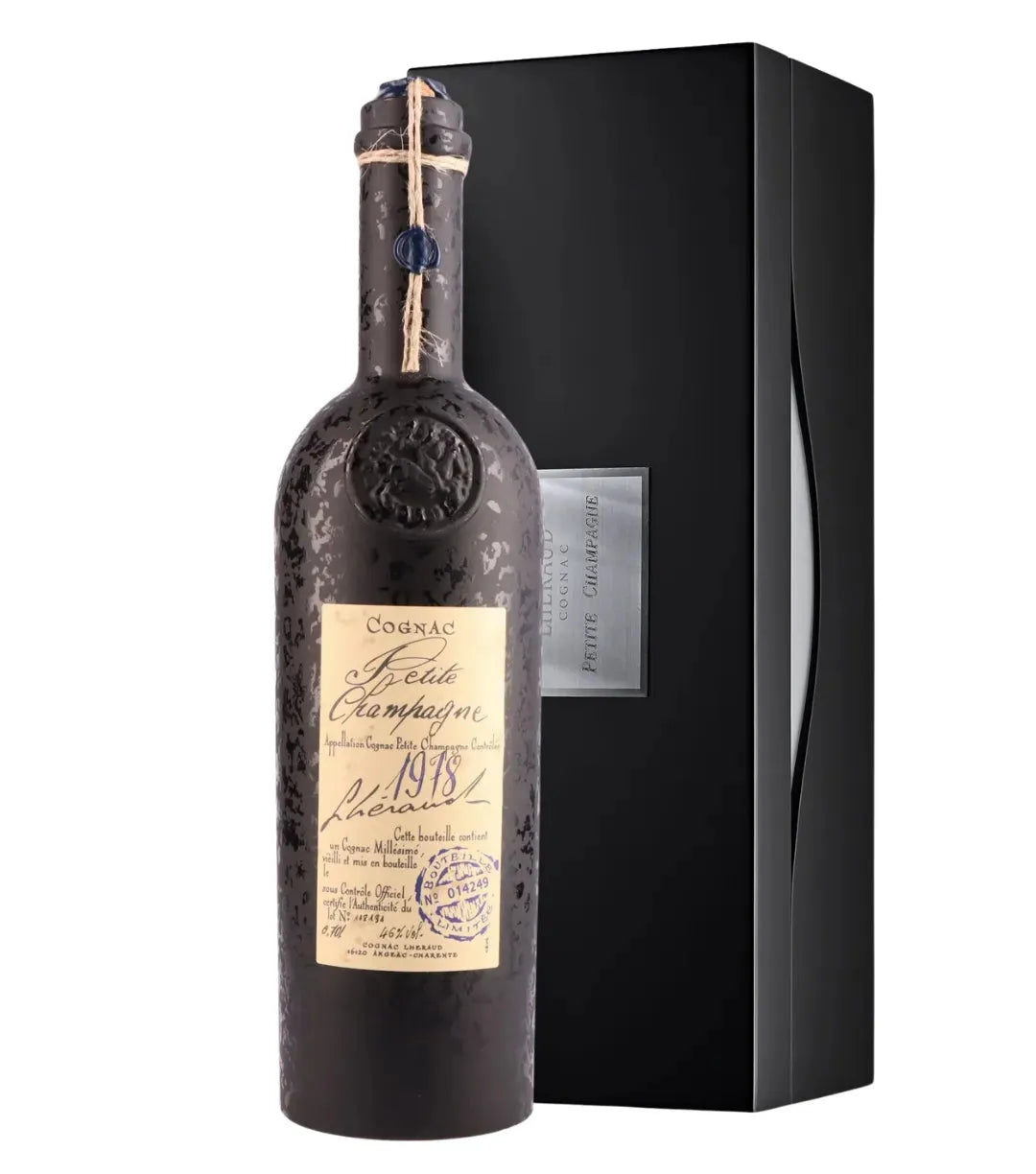 Lhéraud Petite Champagne Cognac 1978, Elegant Vintage - Vinodelice Lhéraud Petite Champagne Cognac 1978, Elegant Vintage - Vinodelice
