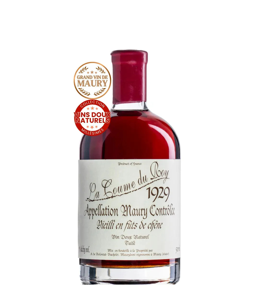 Maury 1929 La Coume du Roy Maury Doré 50cl