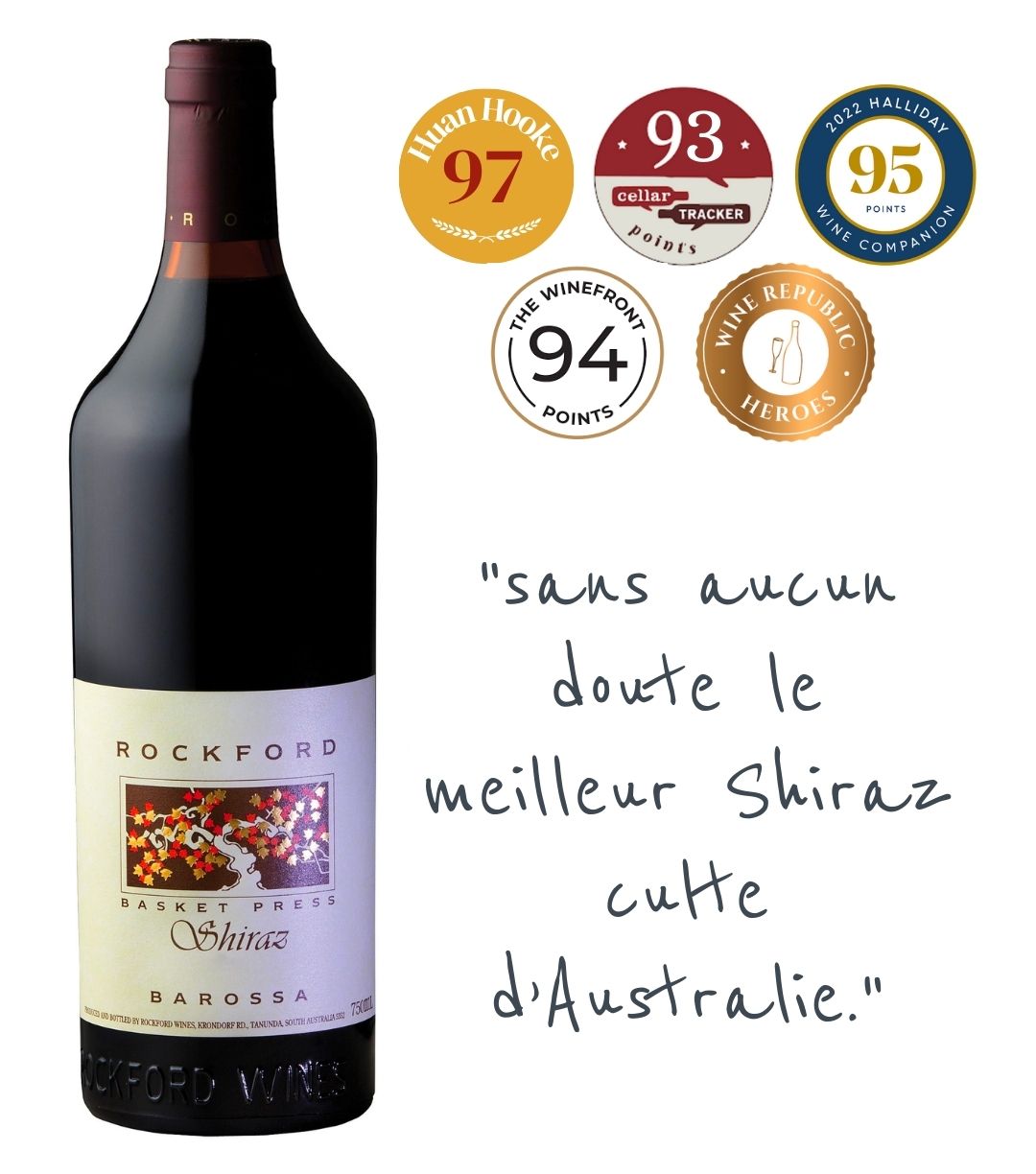 Rockford Basket Press Shiraz Barossa 2018