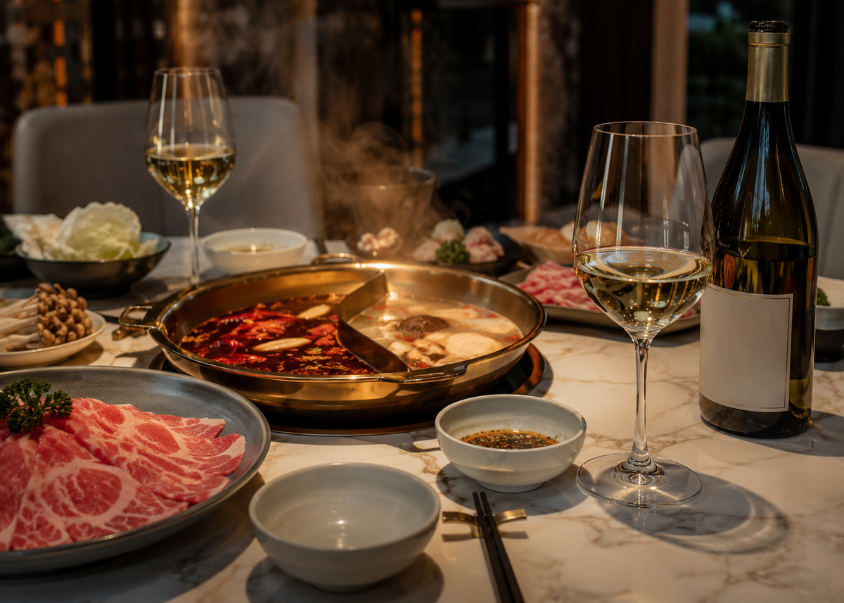 Quel vin avec une fondue chinoise (hot pot) ? Nos meilleurs accords