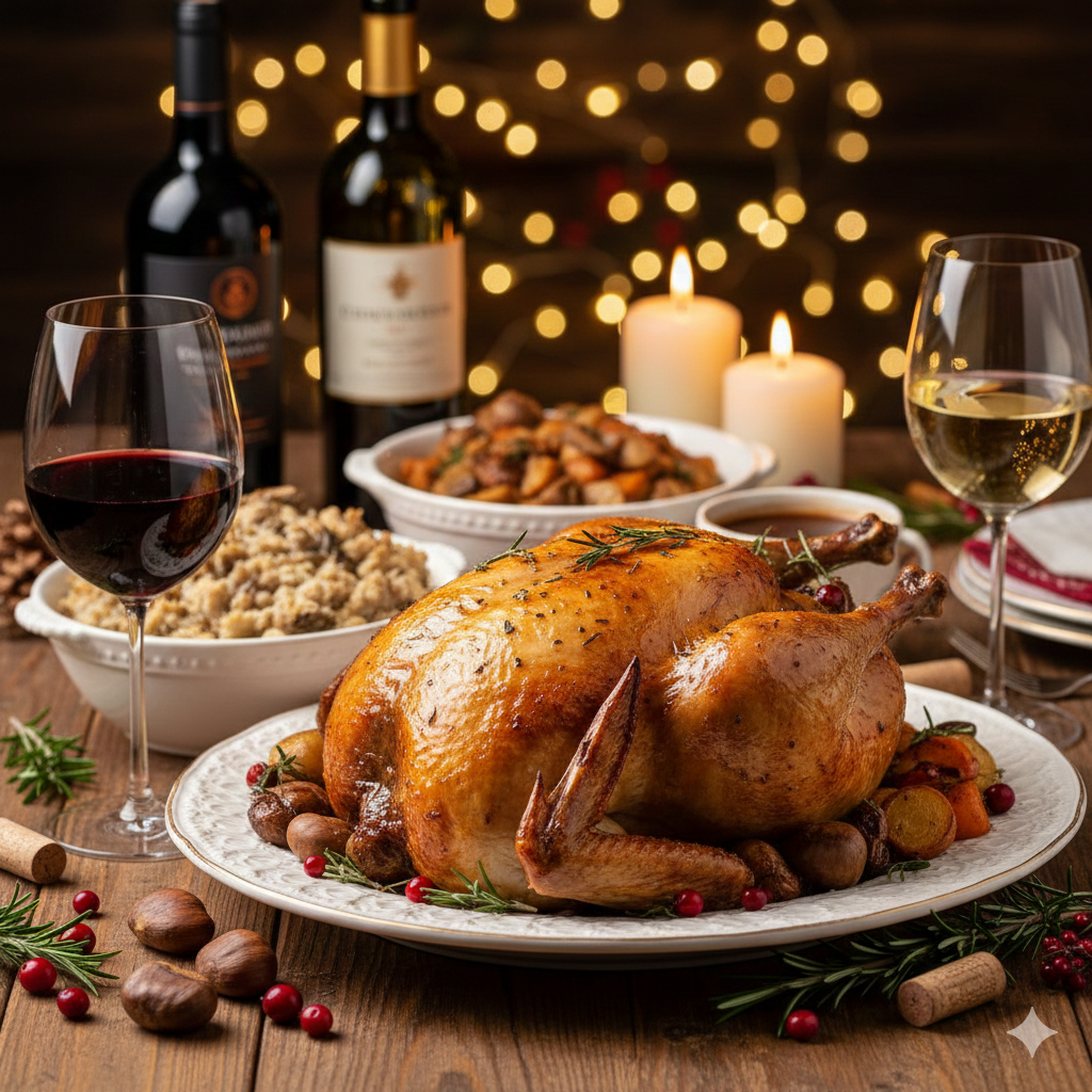 Quel vin avec un chapon ? Le guide simple, gourmand et festif
