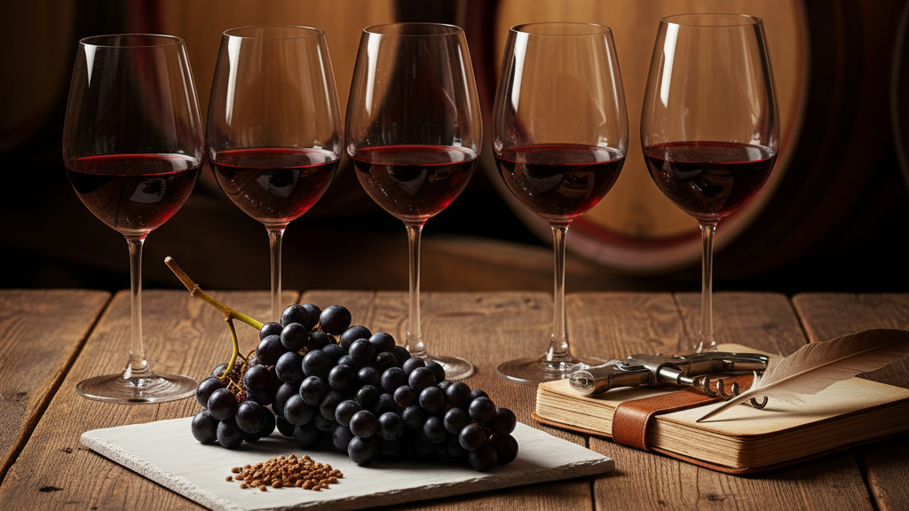 Vin tannique: définition, cépages, régions et accords parfaits
