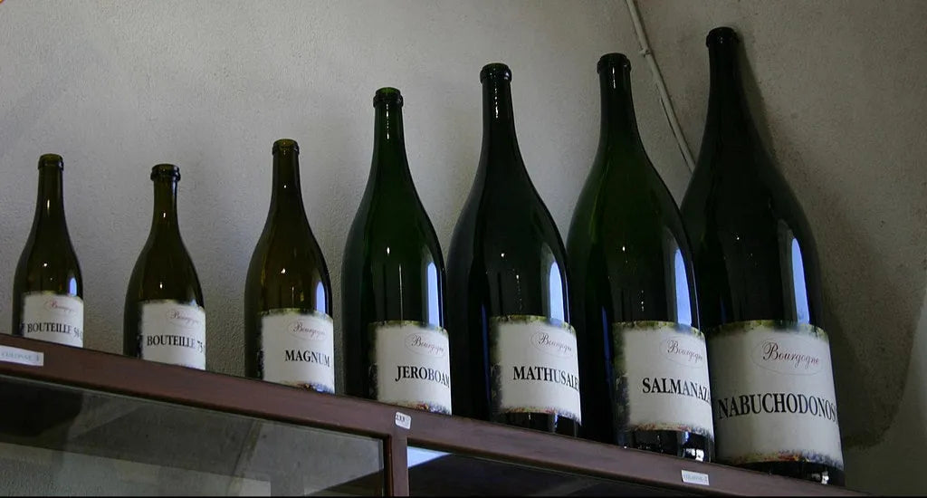Guide des Tailles de Bouteilles de Vin et de Champagne