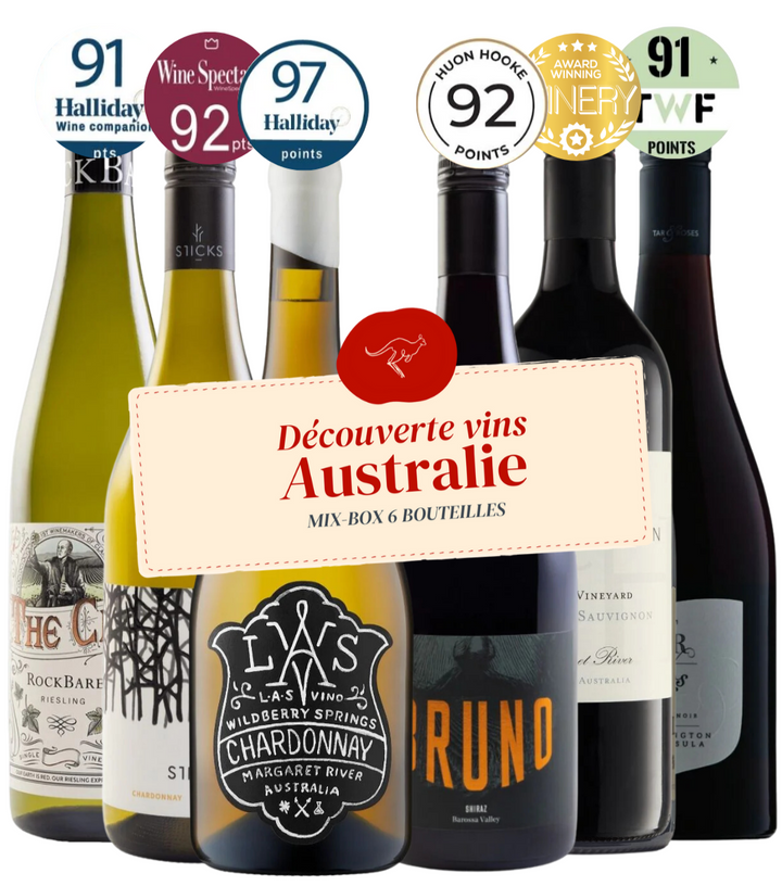 Coffret Découverte des Vins d'Australie (6x75cl)