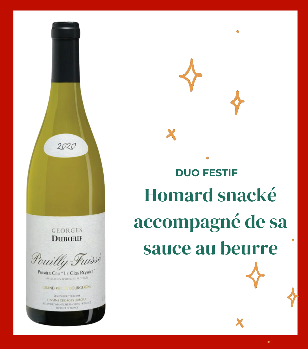 Domaine Béranger, Pouilly-Fuissé 1er Cru Pouilly 2021