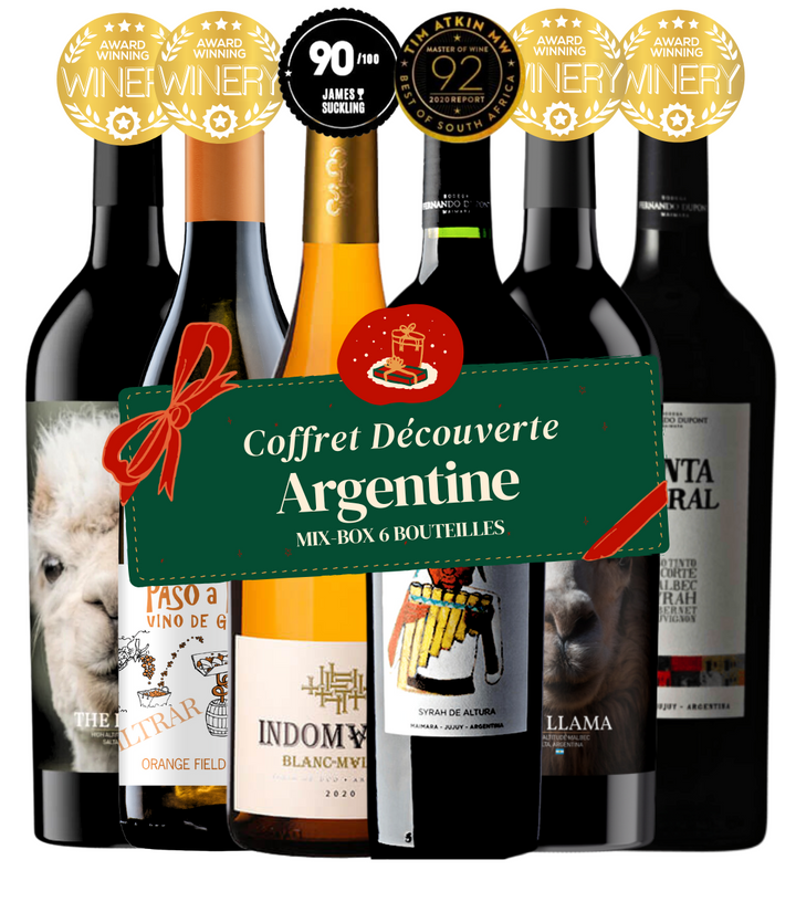 Coffret Découverte Vins d'Argentine (6x75cl)