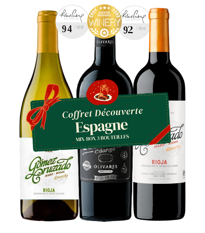 Coffret Découverte Vins d'Espagne