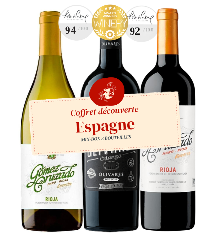 Coffret Découverte Vins d'Espagne