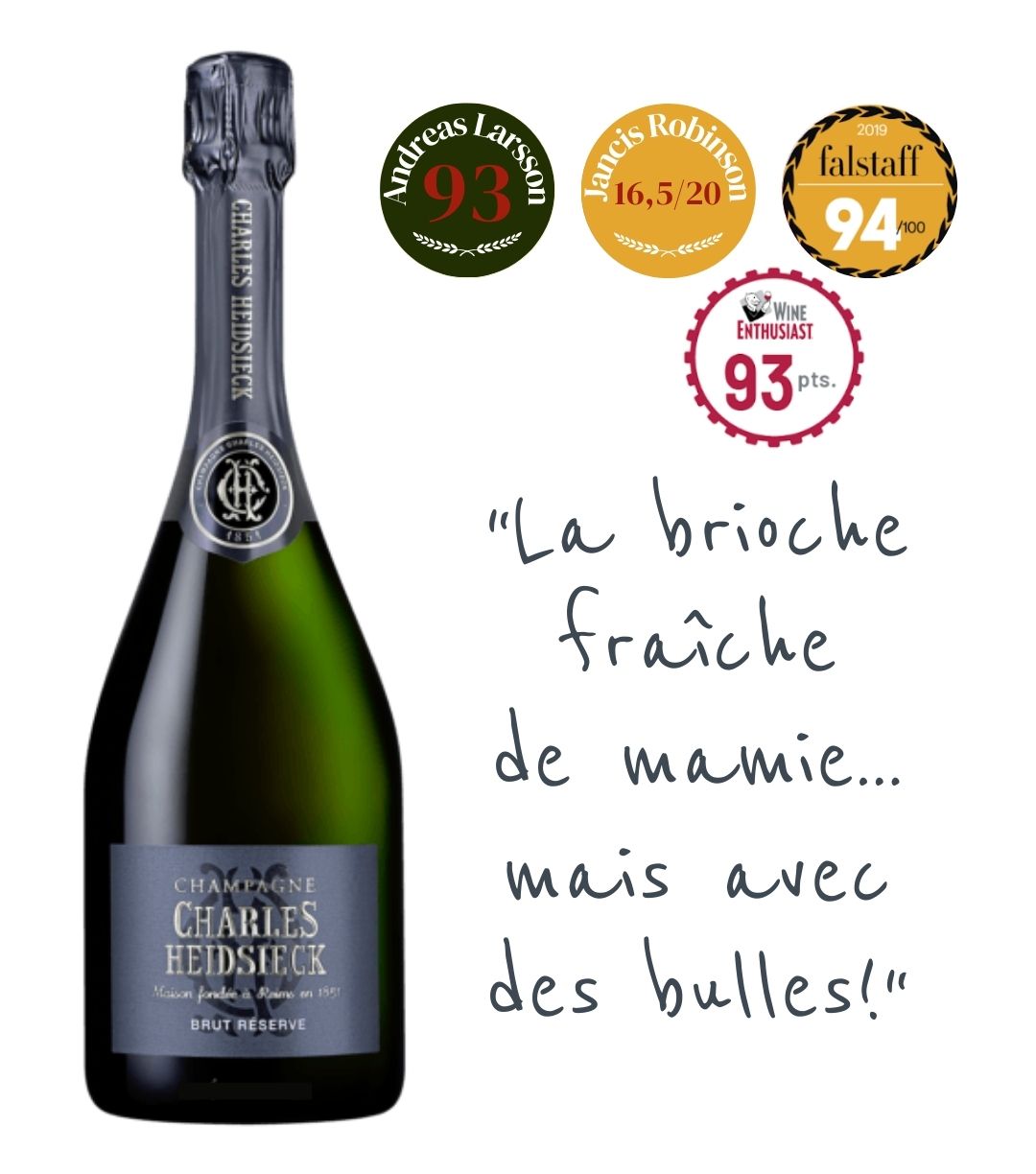 Charles Heidsieck Brut Réserve MAGNULM