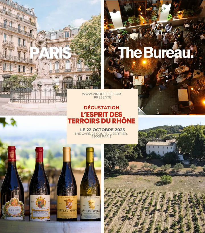 Dégustation L'Esprit des Terroirs du Rhône - 22 octobre Paris