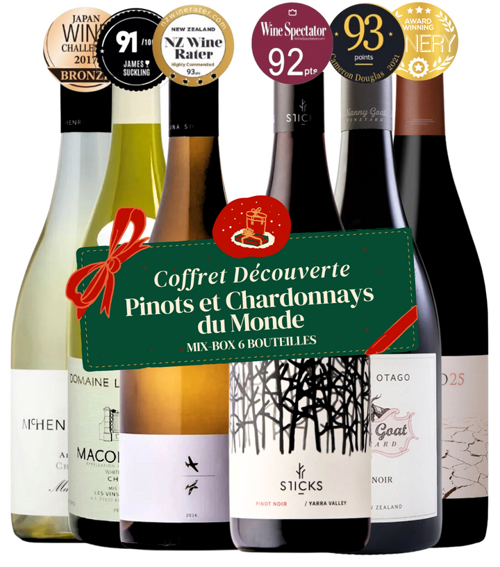 Coffret Pinots & Chardonnays du Monde