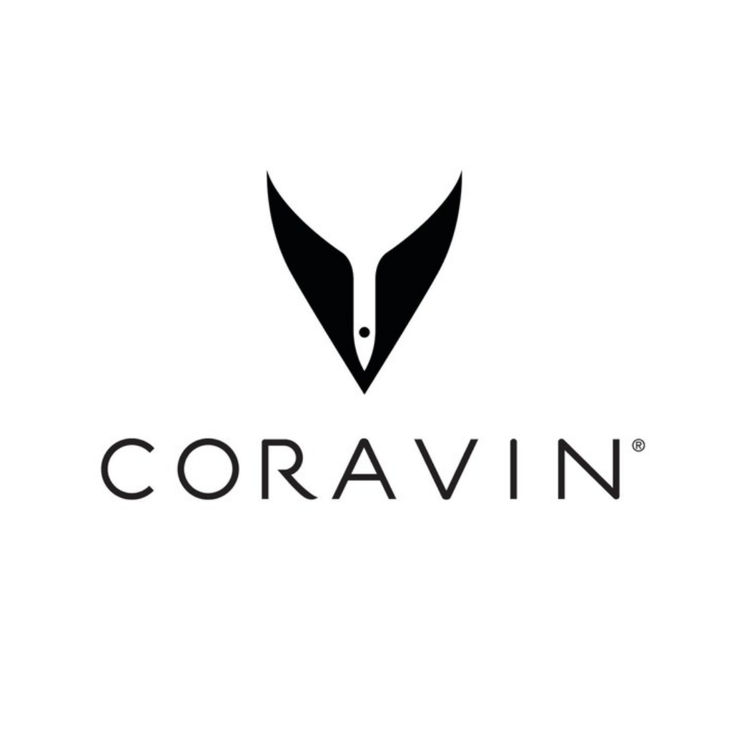Logo Coravin, maison partenaire de la degustation Vins je t'emmene