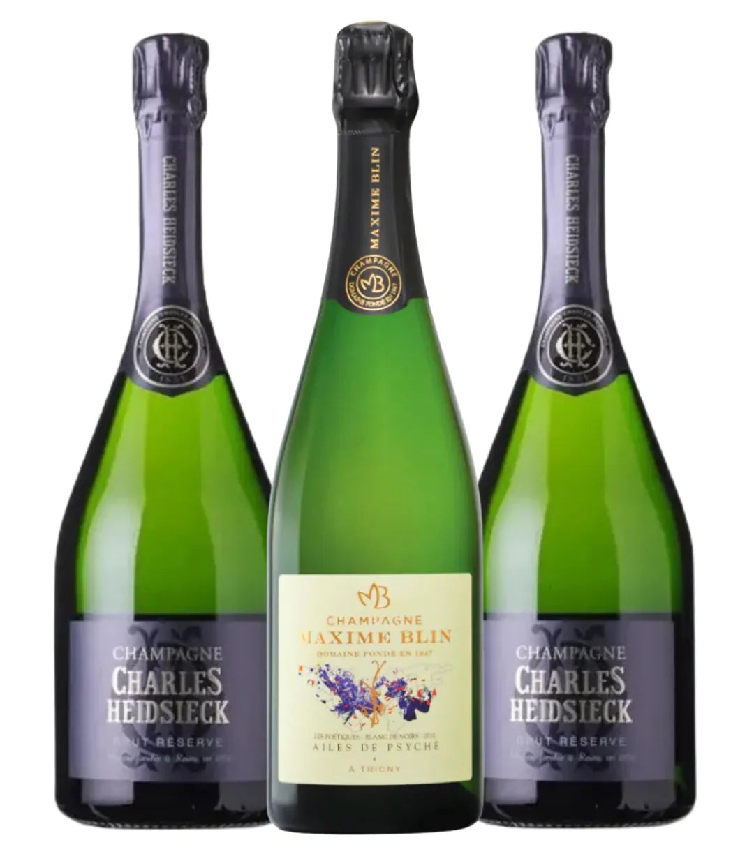 Coffret Champagne Expérience bulles (3x75cl)