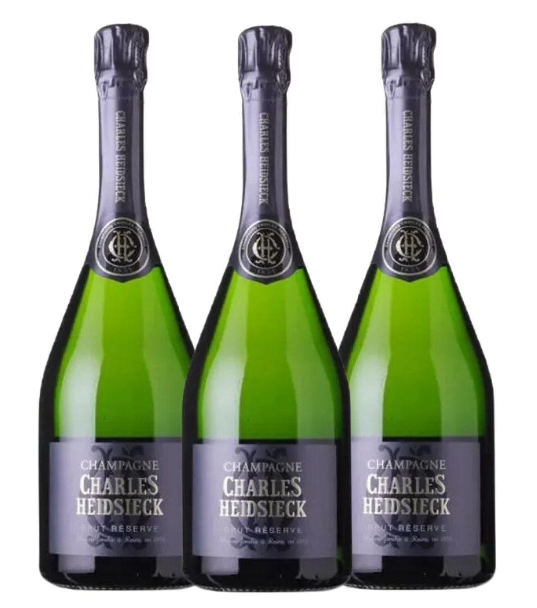 Coffret Champagne Charles Heidsieck (3x75cl)