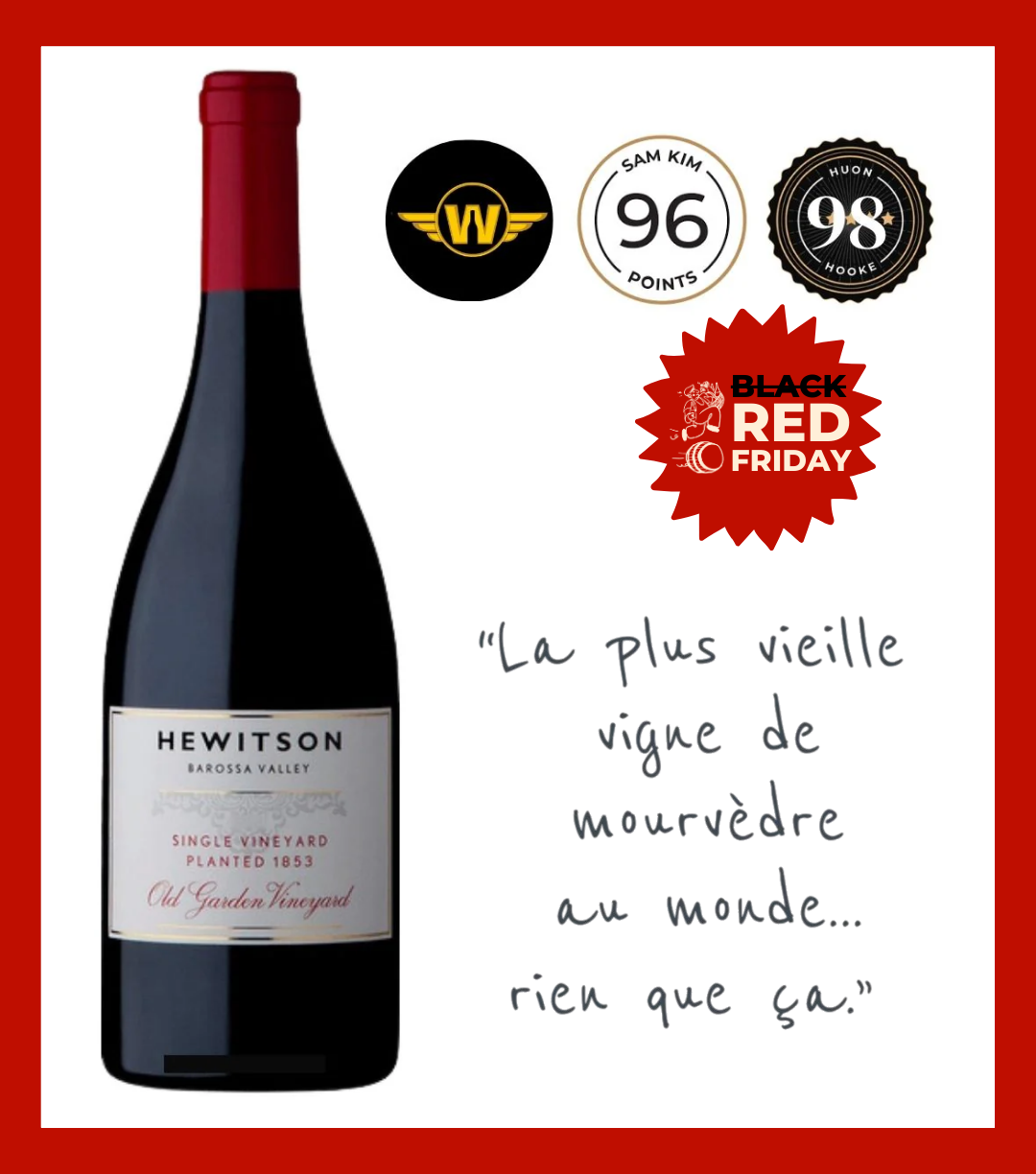 Hewitson, 'The Old Garden' Mourvèdre 2020