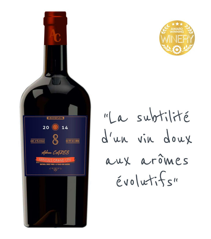 Cuvée Adrien Cazes, Banyuls 'Grand Cru' 2014, Vin Doux Naturel