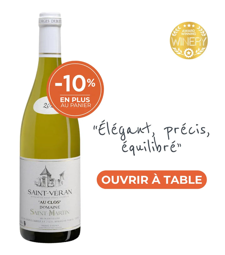 Domaine Saint-Martin "Au Clos", Saint-Véran 2021