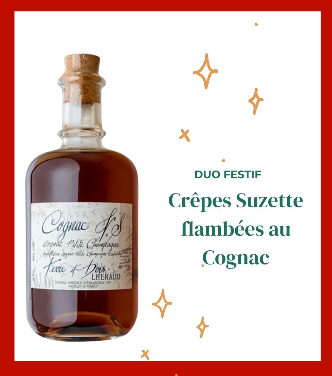 Cognac Lhéraud V.S. Terres & Bois