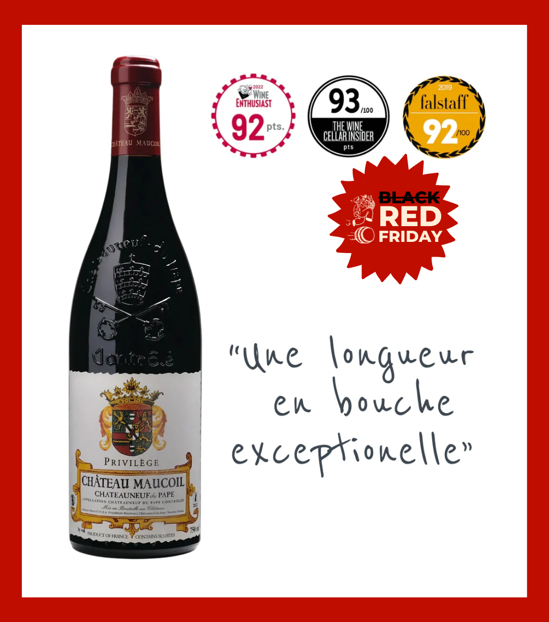 Château Maucoil, Châteauneuf-du-Pape 'Privilège' 2018