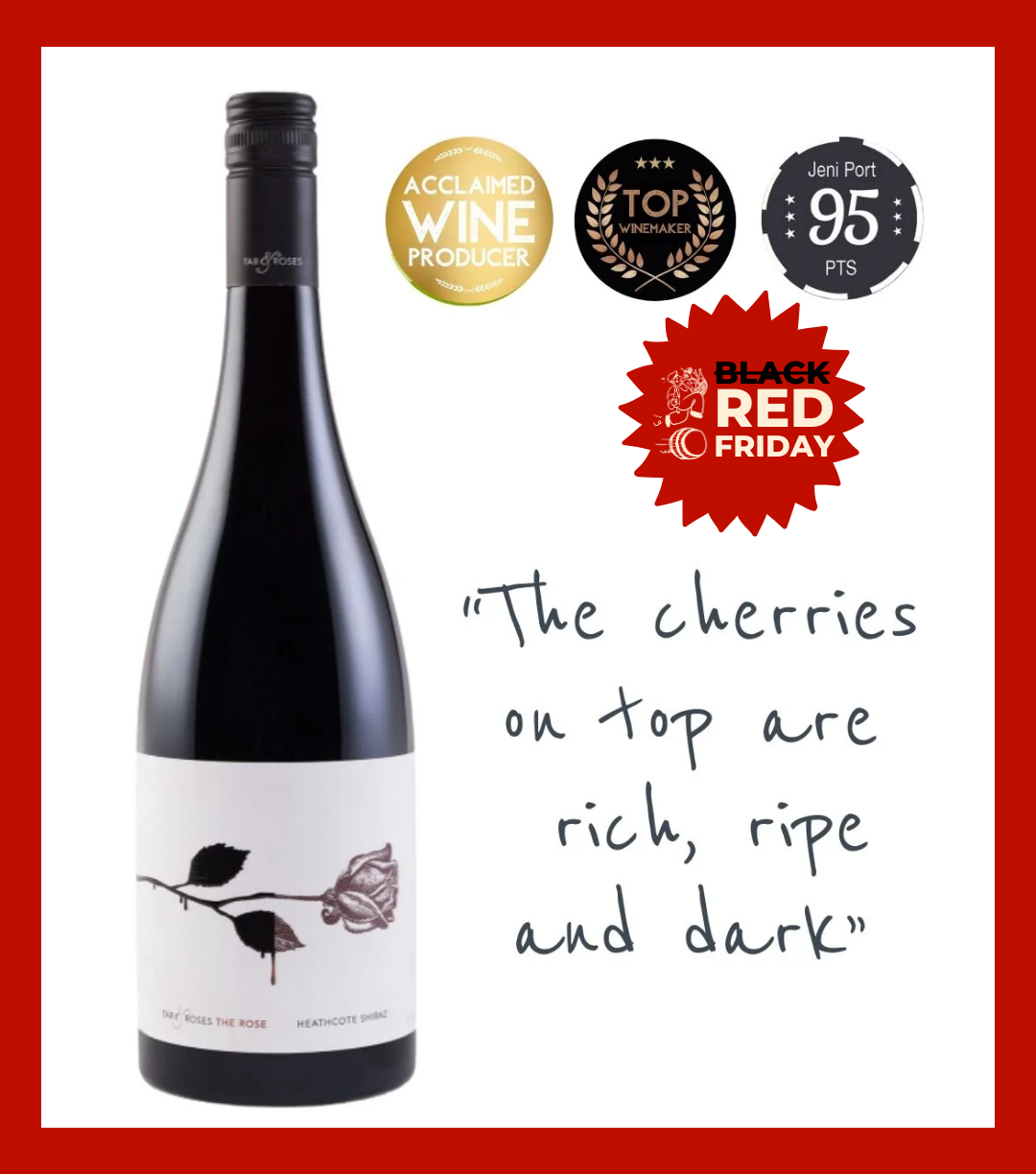 Tar & Roses The Rose Shiraz 2019