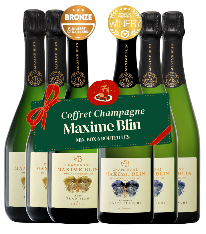 Coffret Artisan Champagne Maxime Blin (6x75cl)