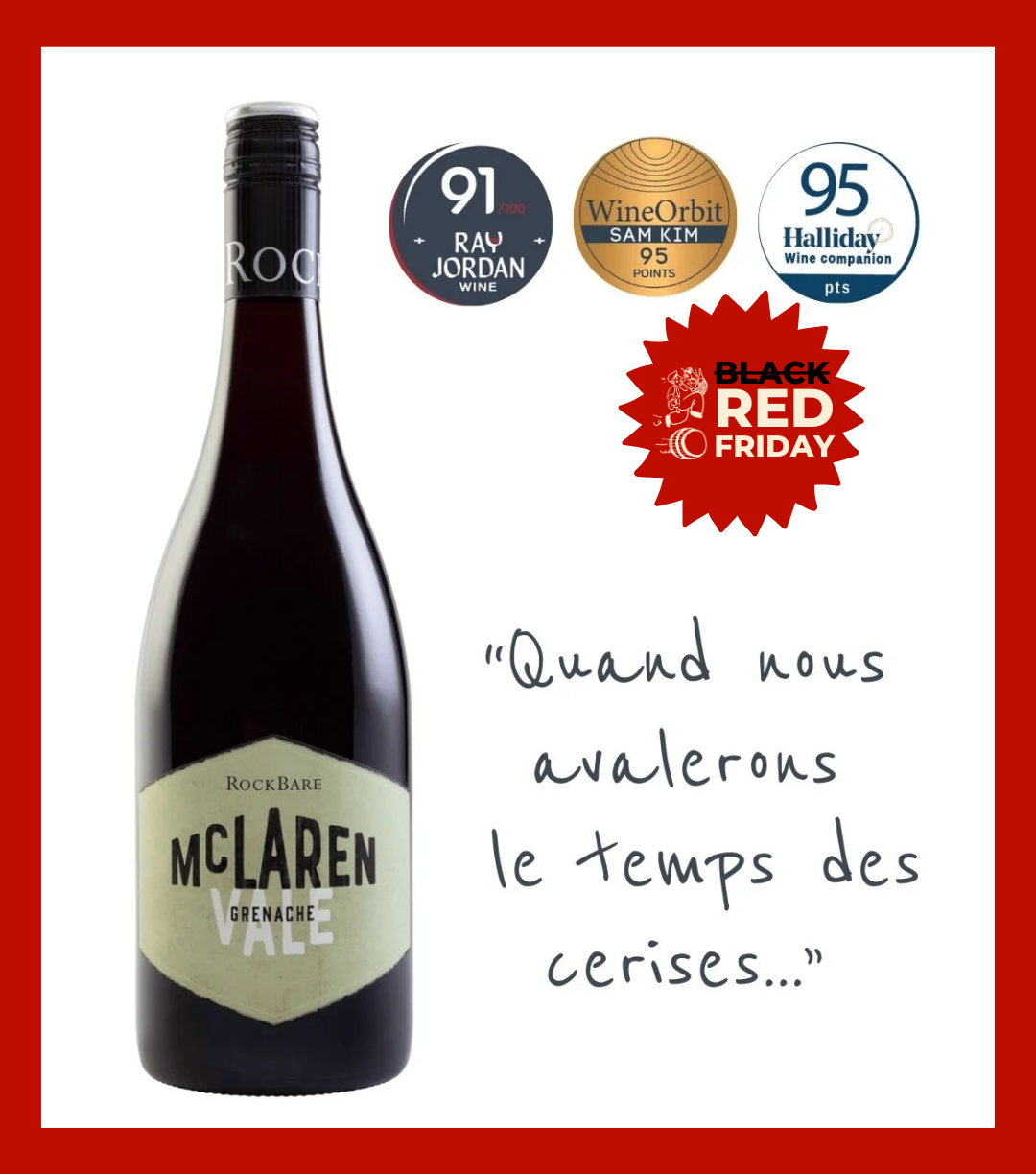 Rockbare McLaren Vale Grenache 2021