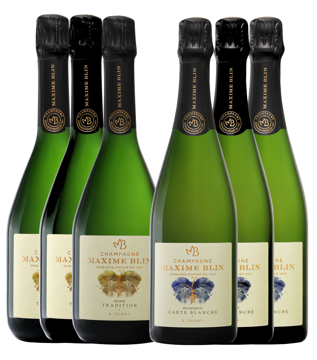 Coffret Artisan Champagne Maxime Blin (6x75cl)