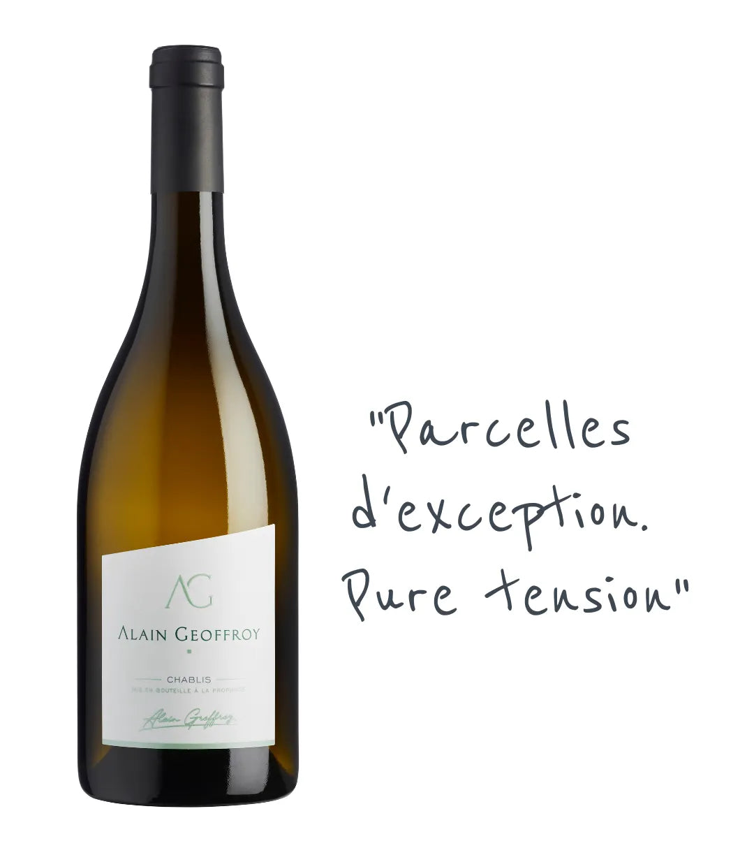 Chablis Signature 2020 : Une cuvée d'élite issue des meilleures parcelles. Tendu, pur et iodé. Un vin de gastronomie à maturité.
