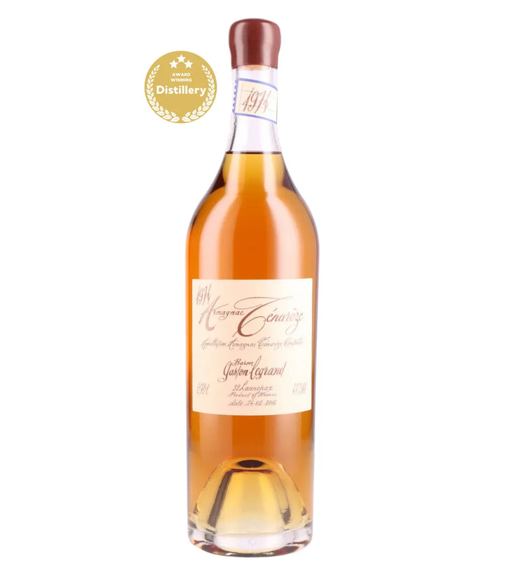 Armagnac Tenareze Baron Gaston Legrand 1974
