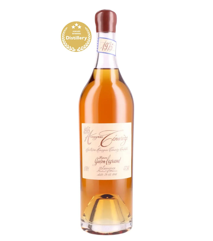 Armagnac Tenareze Baron Gaston Legrand 1975