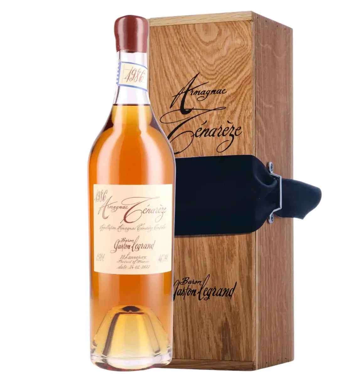 Armagnac Ténarèze Baron Gaston Legrand 1986
