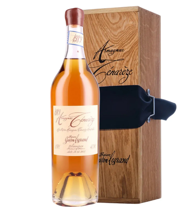 Armagnac Tenareze Baron Gaston Legrand 1989