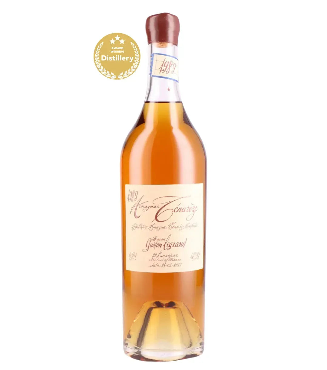 Armagnac Ténarèze Baron Gaston Legrand 1989