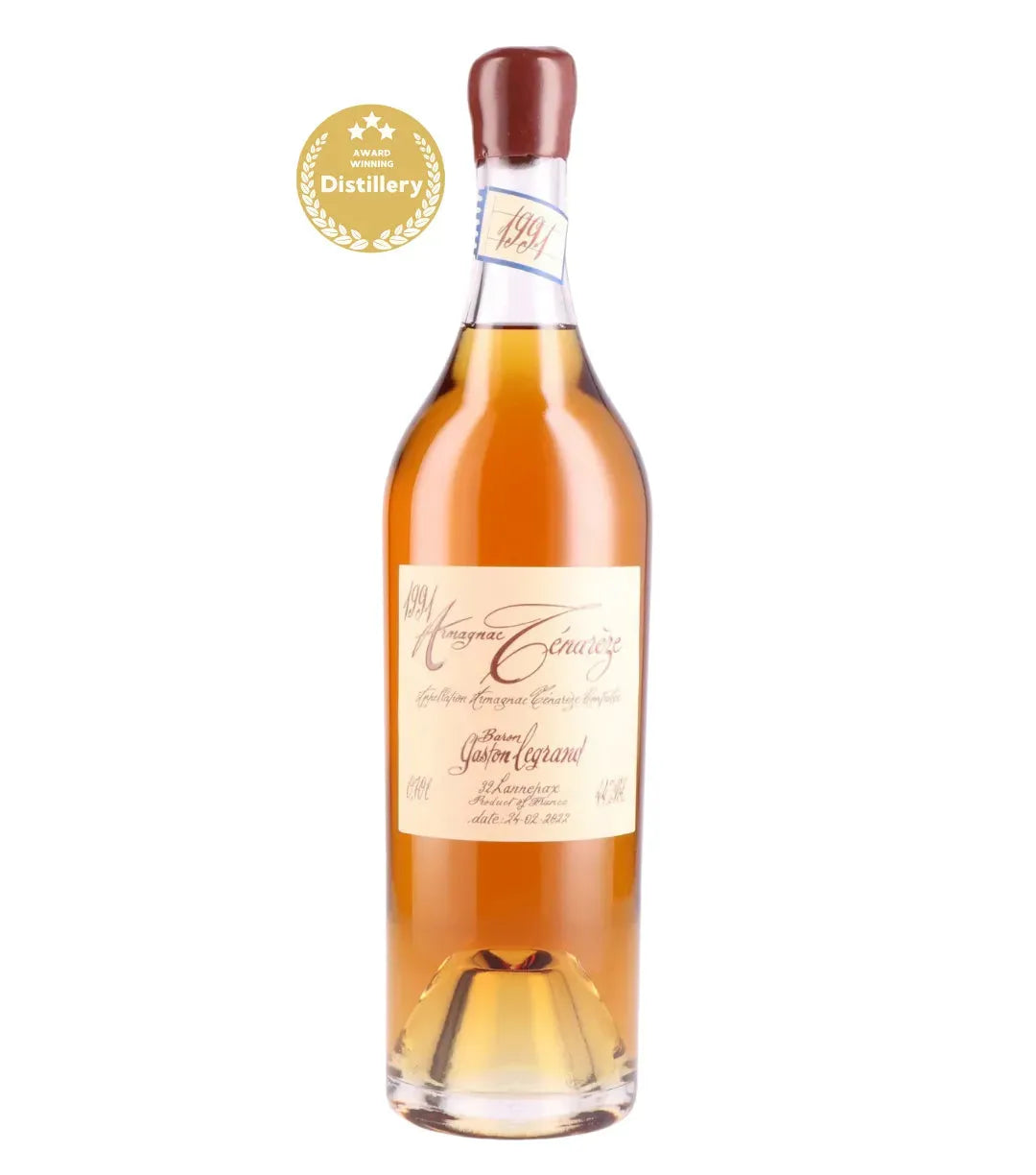 Armagnac Ténarèze 1991 Baron Gaston Legrand - Vinodelice Armagnac Ténarèze 1991 Baron Gaston Legrand - Vinodelice