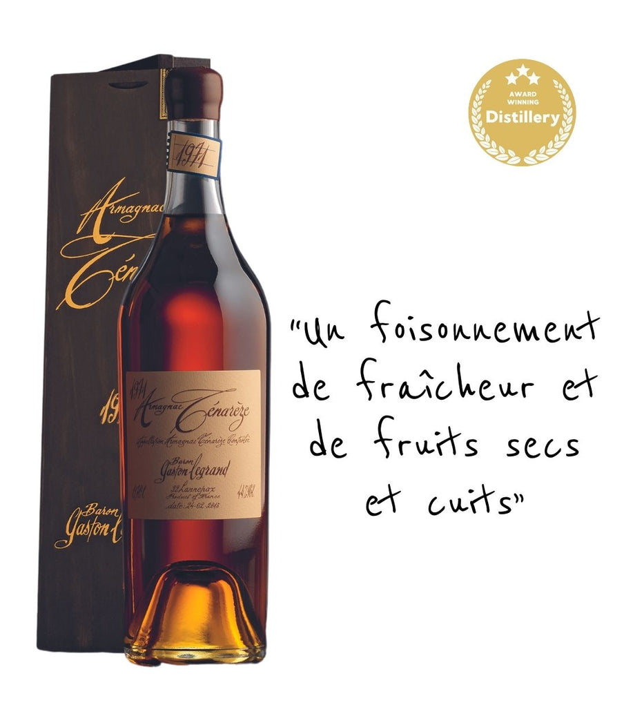 Armagnac Ténarèze Baron G. Legrand 1995 – Vinodelice Armagnac Ténarèze Baron G. Legrand 1995 – Vinodelice