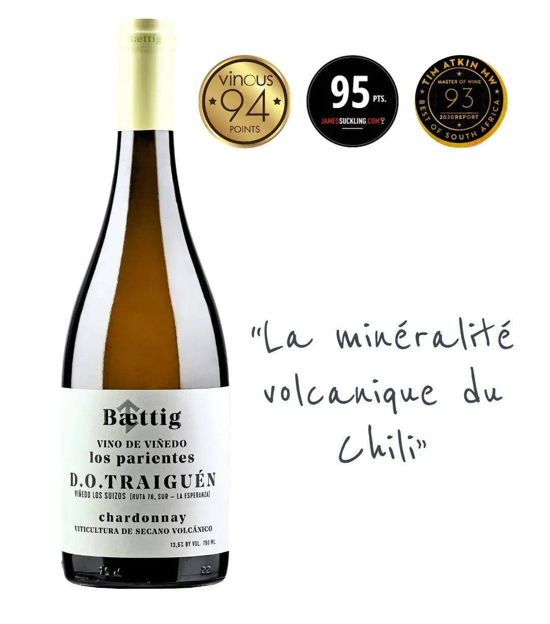 Baettig Vino de Vinedo Los Parientes Chardonnay2023