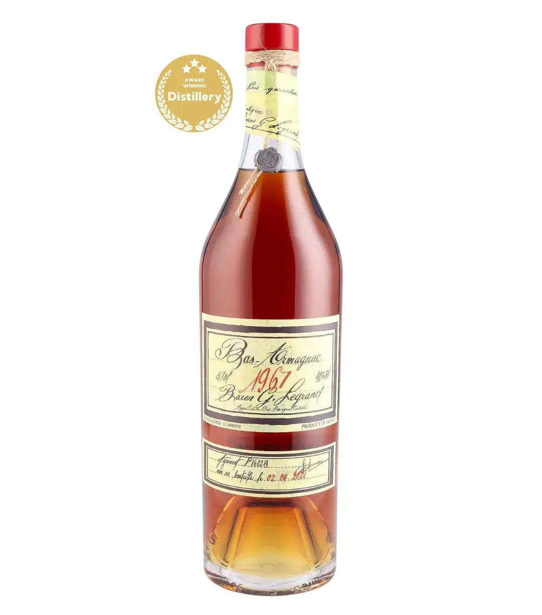 Bas Armagnac 1967 Baron Gaston Legrand - Vinodelice