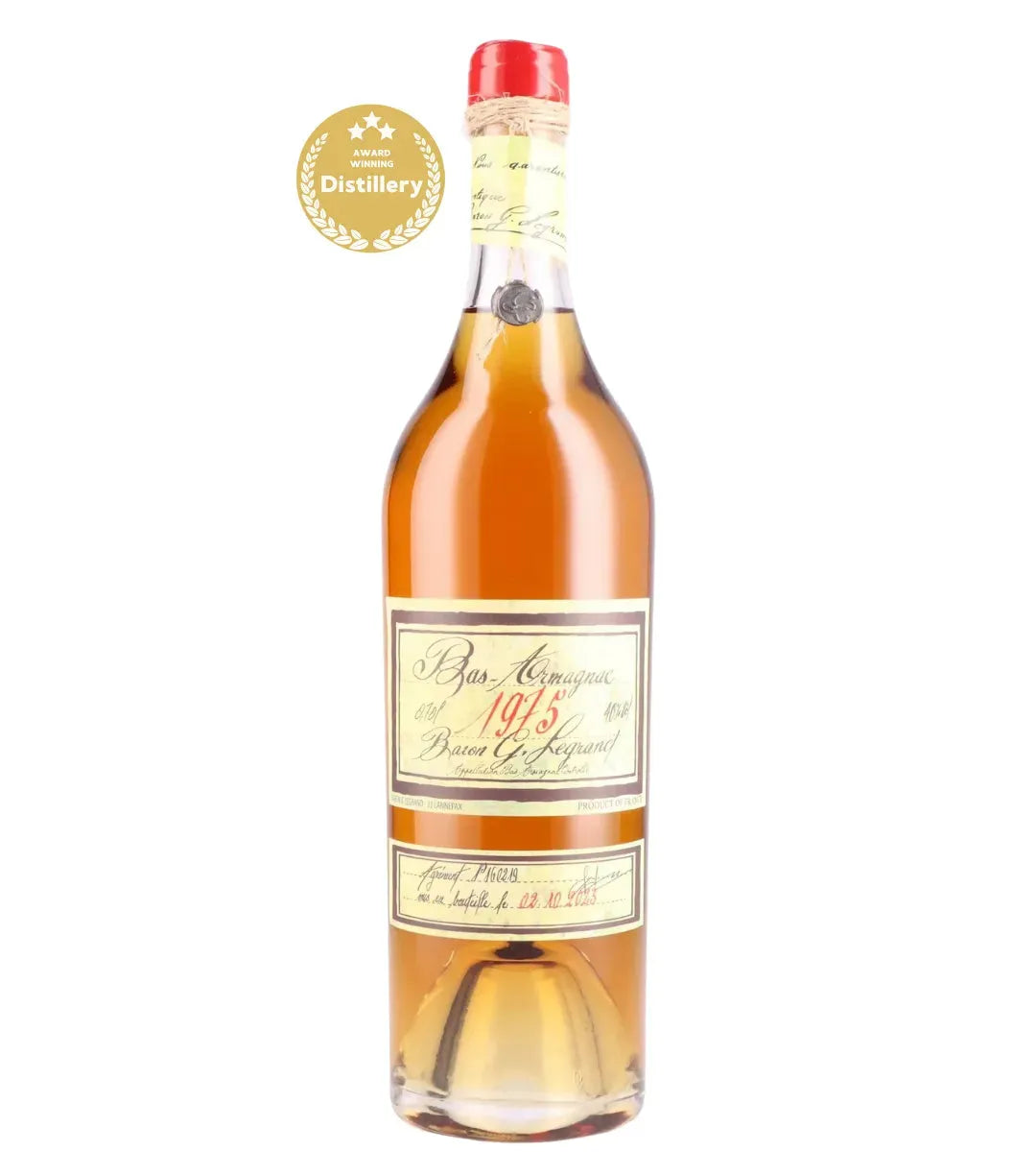 Bas Armagnac Baron Gaston Legrand 1975