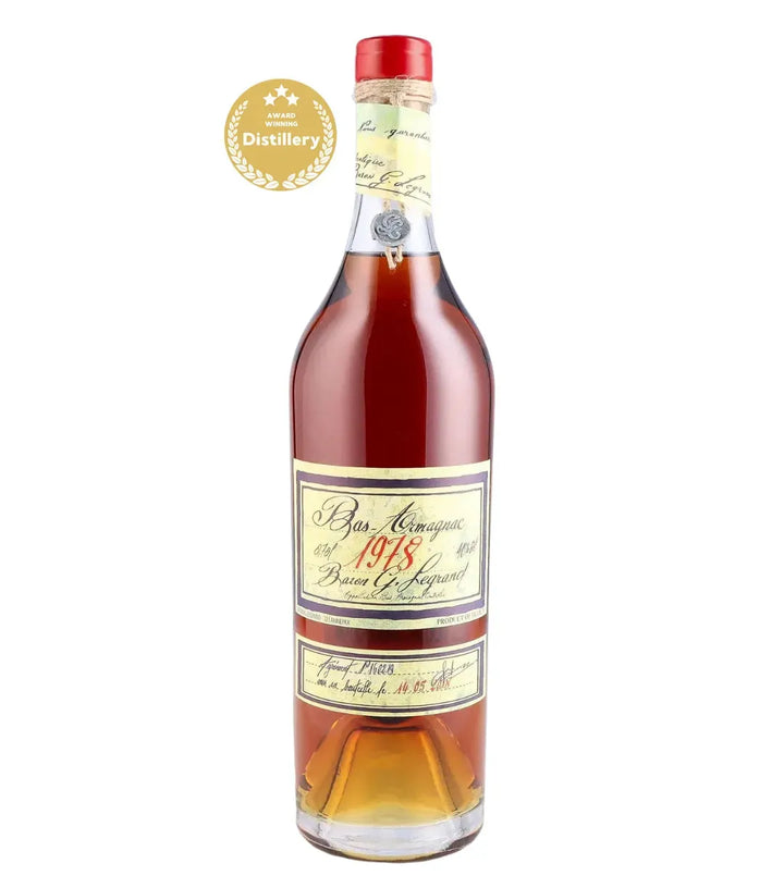 Bas Armagnac Baron Gaston Legrand 1978