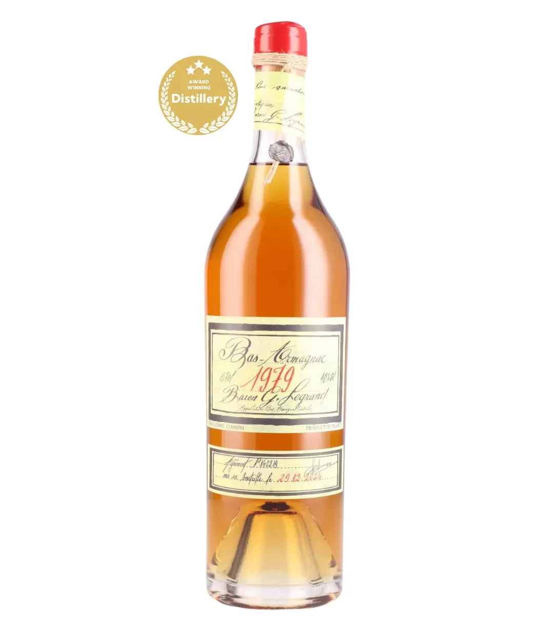 Bas Armagnac Baron Gaston Legrand 1979