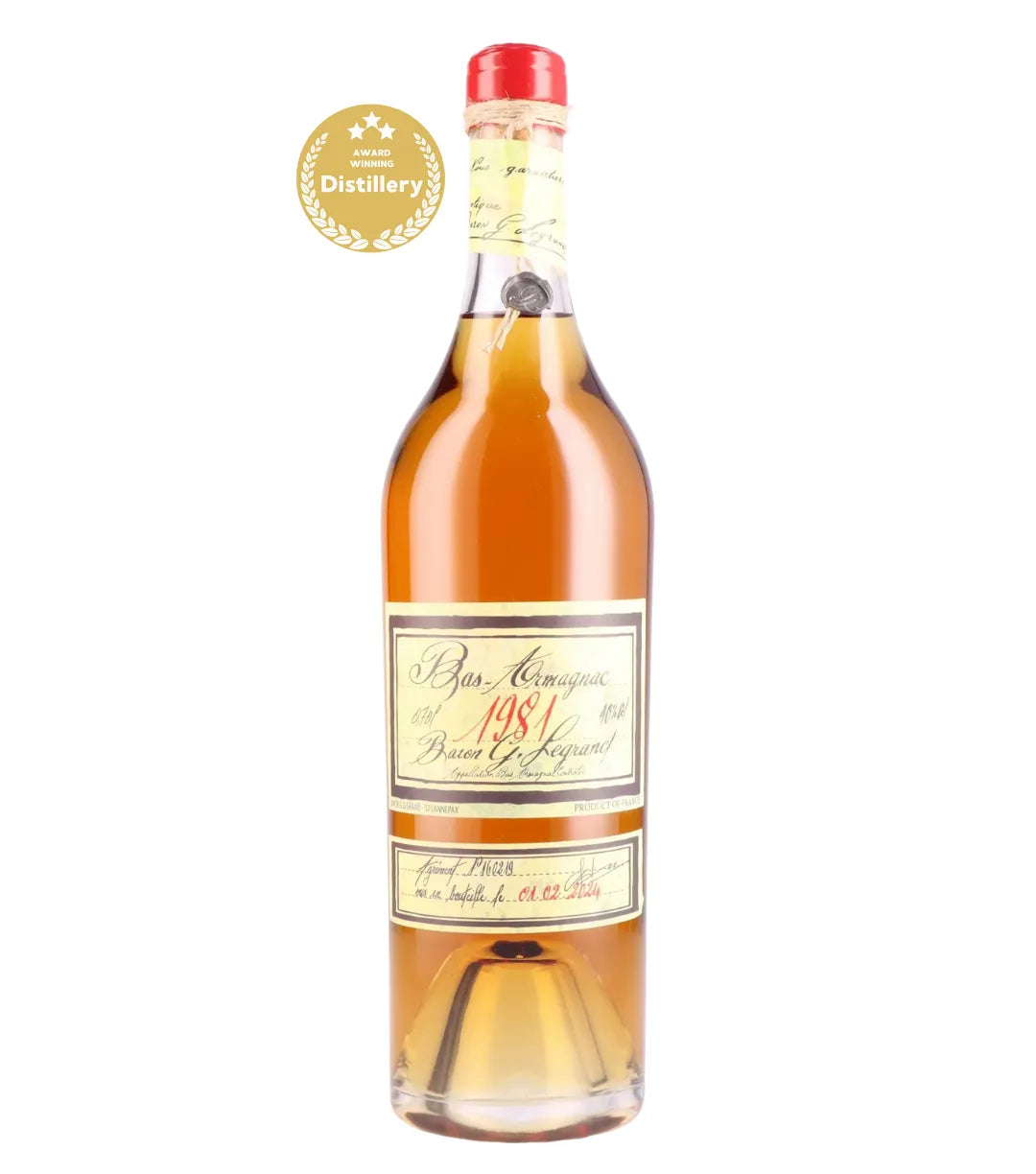 Bas Armagnac Baron Gaston Legrand 1981