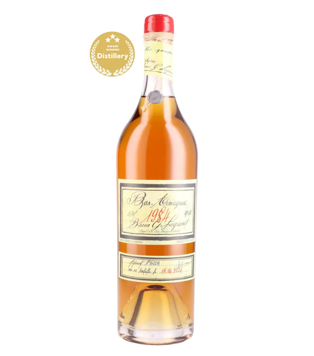 Bas Armagnac Baron Gaston Legrand 1984