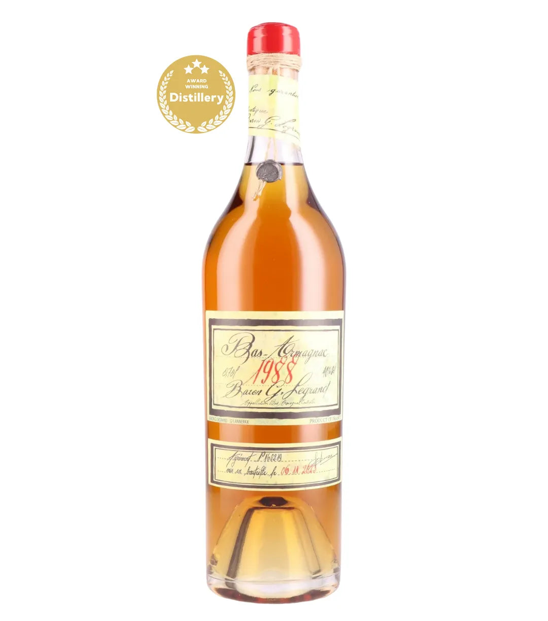 Bas Armagnac Baron Gaston Legrand 1988